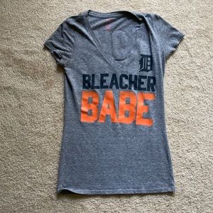 Gray Detroit Tigers tee